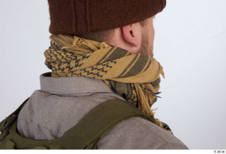 Photos Luis Donovan Army Taliban Gunner detail of uniform scarf…